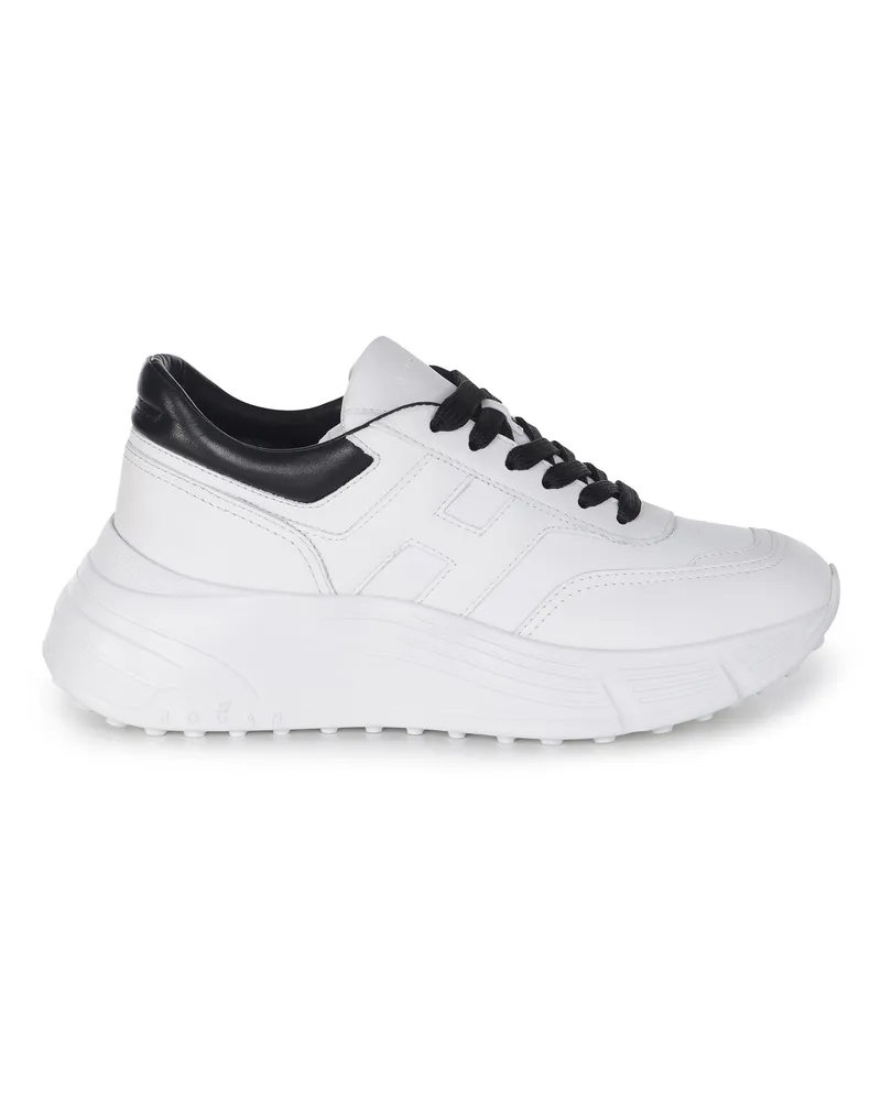 Hogan Hi fi" Sneaker aus Leder White