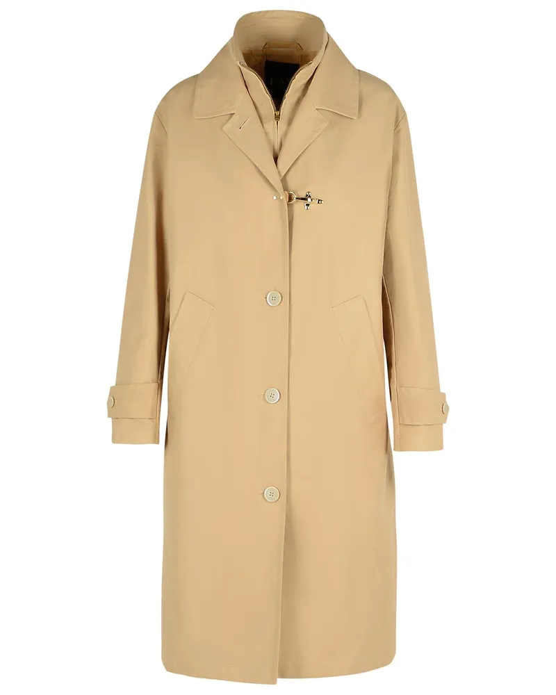 Fay Morgen' Beige Polyamid Mischparka Beige