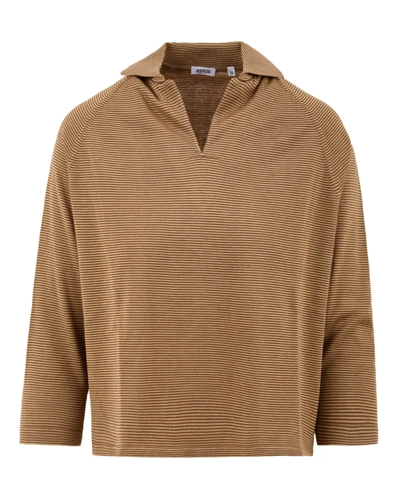 ASPESI T -Shirts und Polos Beige
