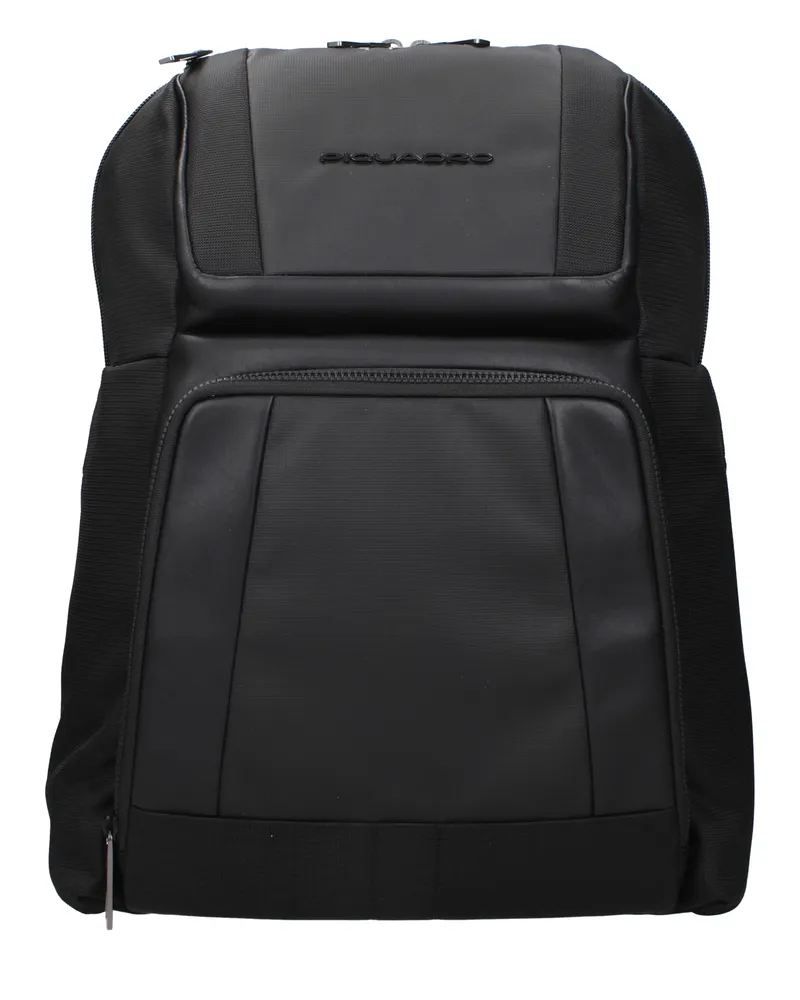 Piquadro Rucksäcke und Gürteltaschen Herrens Nylonschwarz -