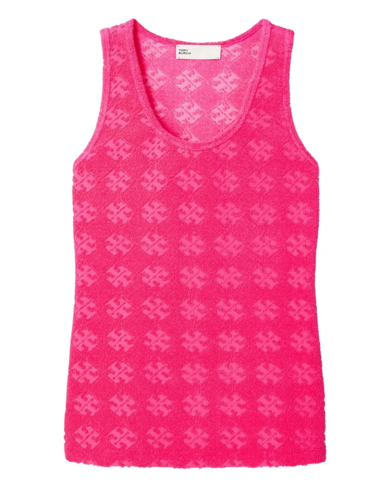 Tory Burch Terry Tanktop Fuchsia