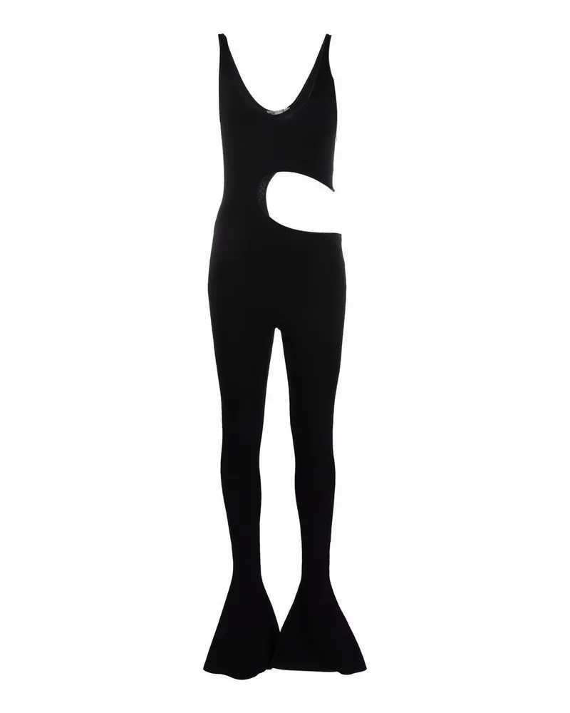 Stella McCartney schnitt den Overall aus Schwarz