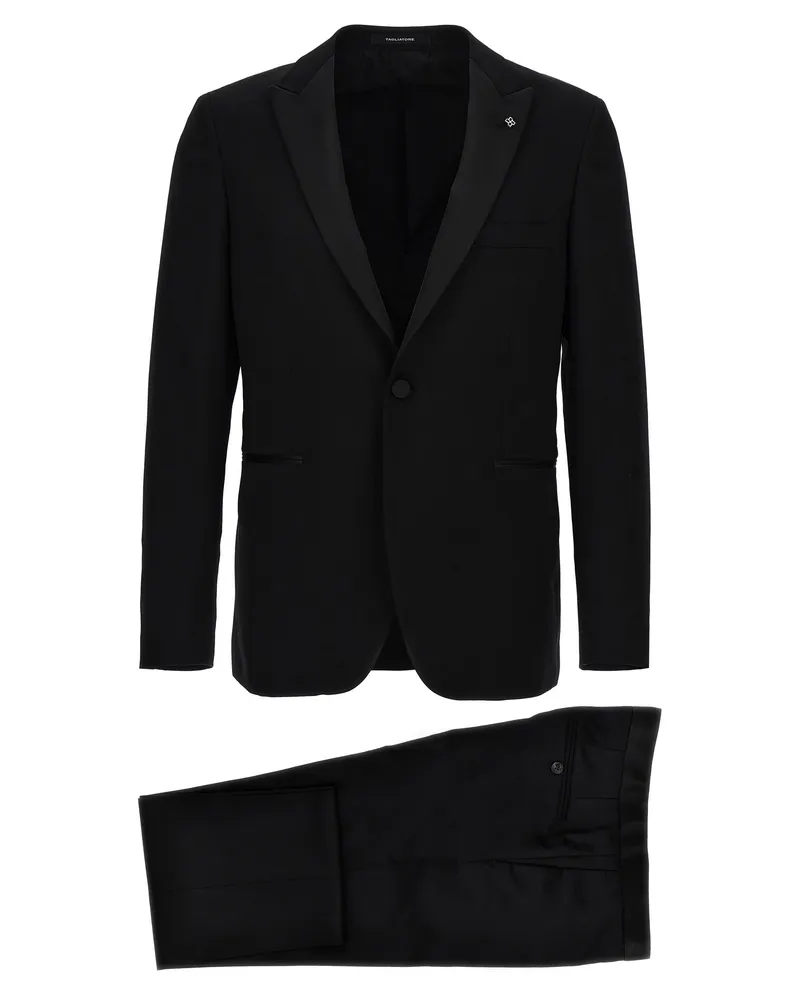 Tagliatore Tuxedo Kleid Black