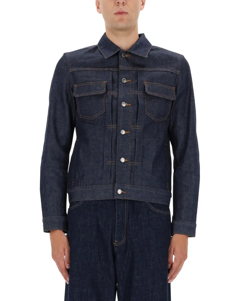 A.P.C. Jeansjacke Blue
