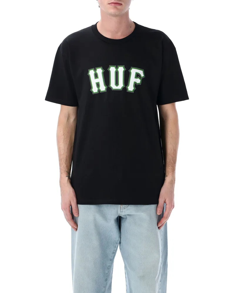 HUF T -Shirts und Polos schwarz Black