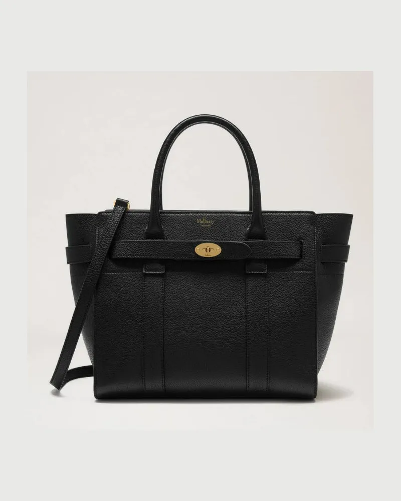 Mulberry Small Reißverschluss Bayswater Black