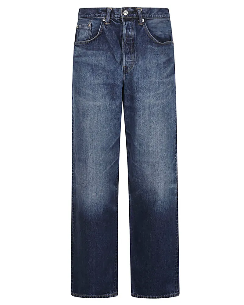 Edwin Jeans Wide Leg Denim Jeans Blue