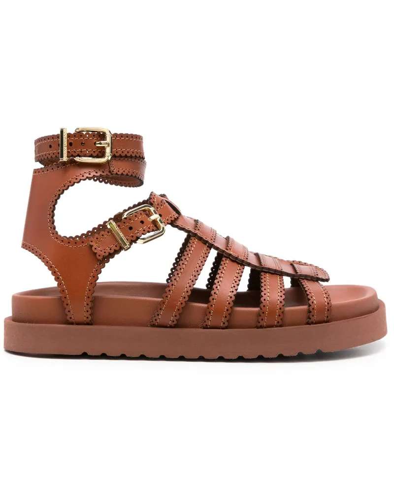 Zimmermann Ledersandalen Brown
