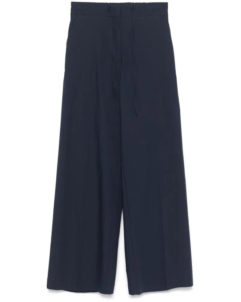 P.A.R.O.S.H. Baumwoll -Weitbeinhose paros Blue