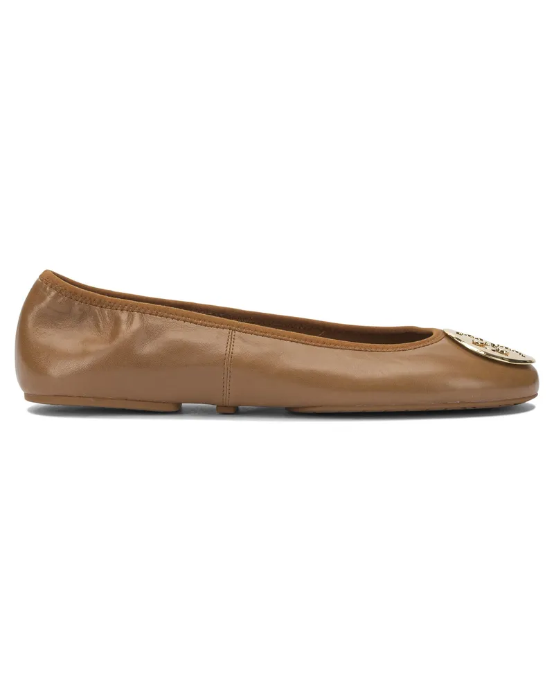 Tory Burch Ballerinas von Brown