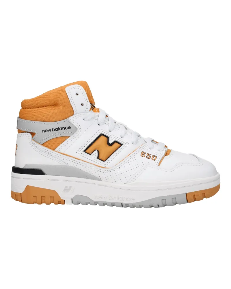 New Balance Sneakers 650 Damens Leder Weiß/Canyon -