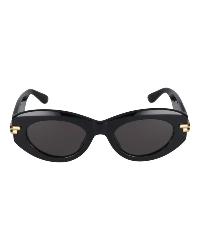 Bottega Veneta Sonnenbrille  Bv1322 S 001 schwarzes schwarzes grau /21 /140 001
