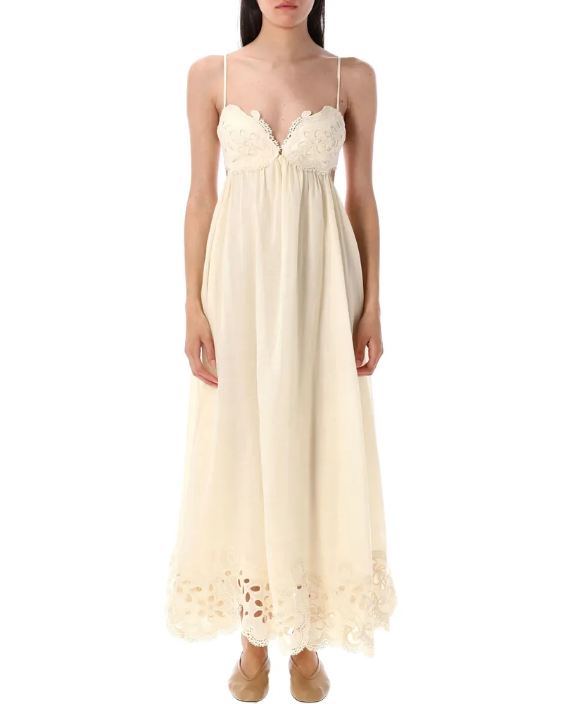 Zimmermann kleidet sich weiß White