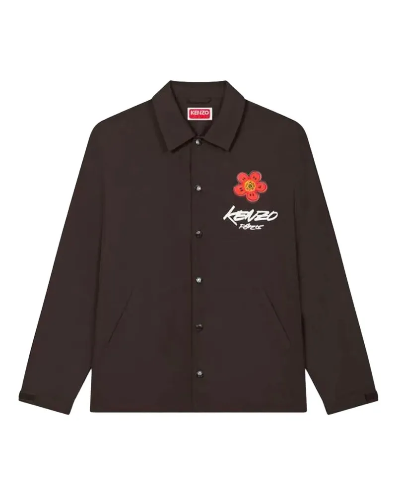Kenzo Hemdjacke mit Blumendetails x Futura 2000 91