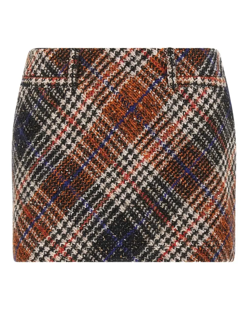 Missoni Minirock aus Wollmischung Red