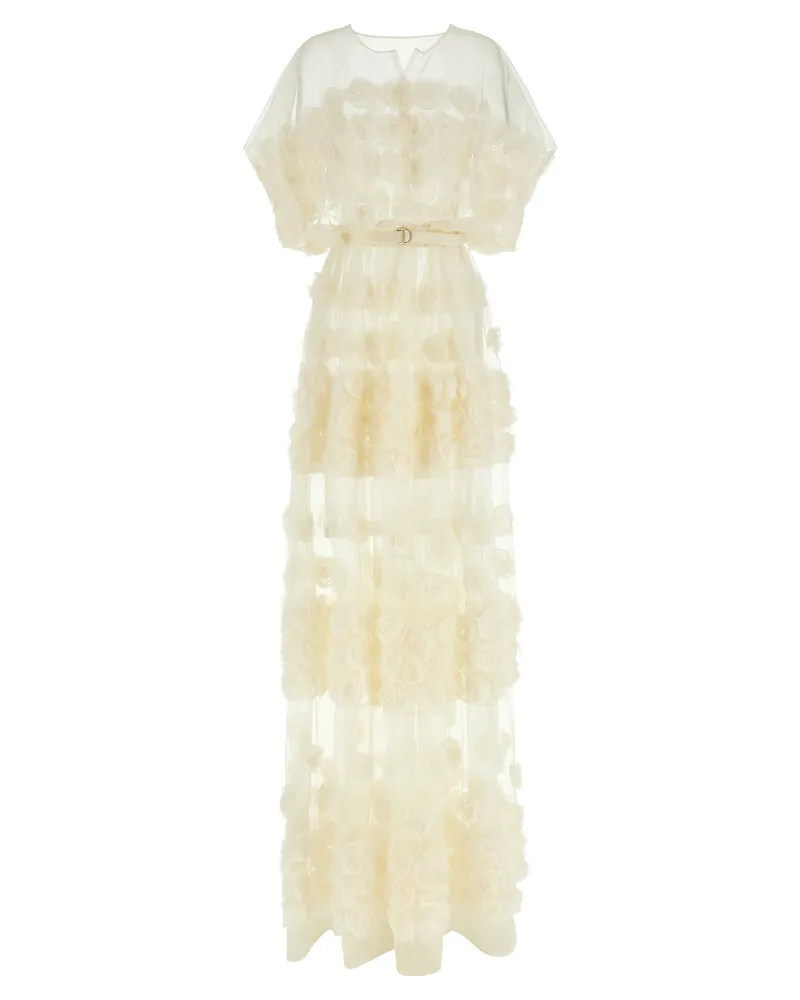 Norma Kamali Super OS' Kleid White