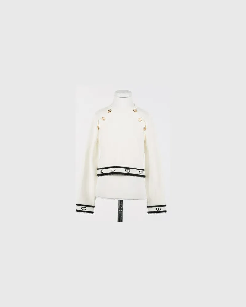 Twin-Set Twin -Set -Pullover weiß White