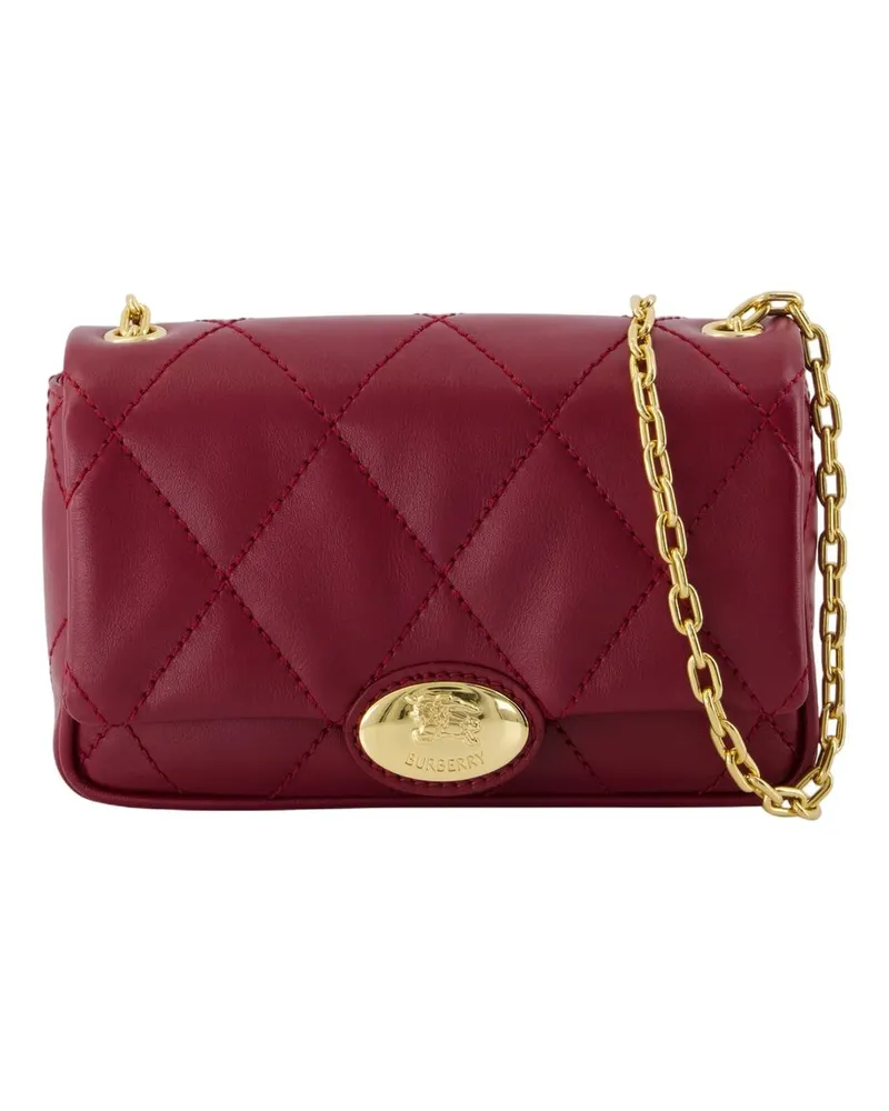 Burberry Strang Umhängetasche  Leder Burgund Burgund