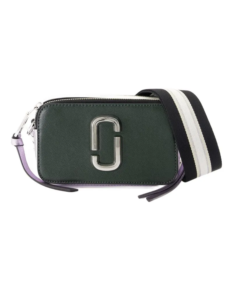 Marc Jacobs Der Snapshot Crossbody  Ledergrün Grün