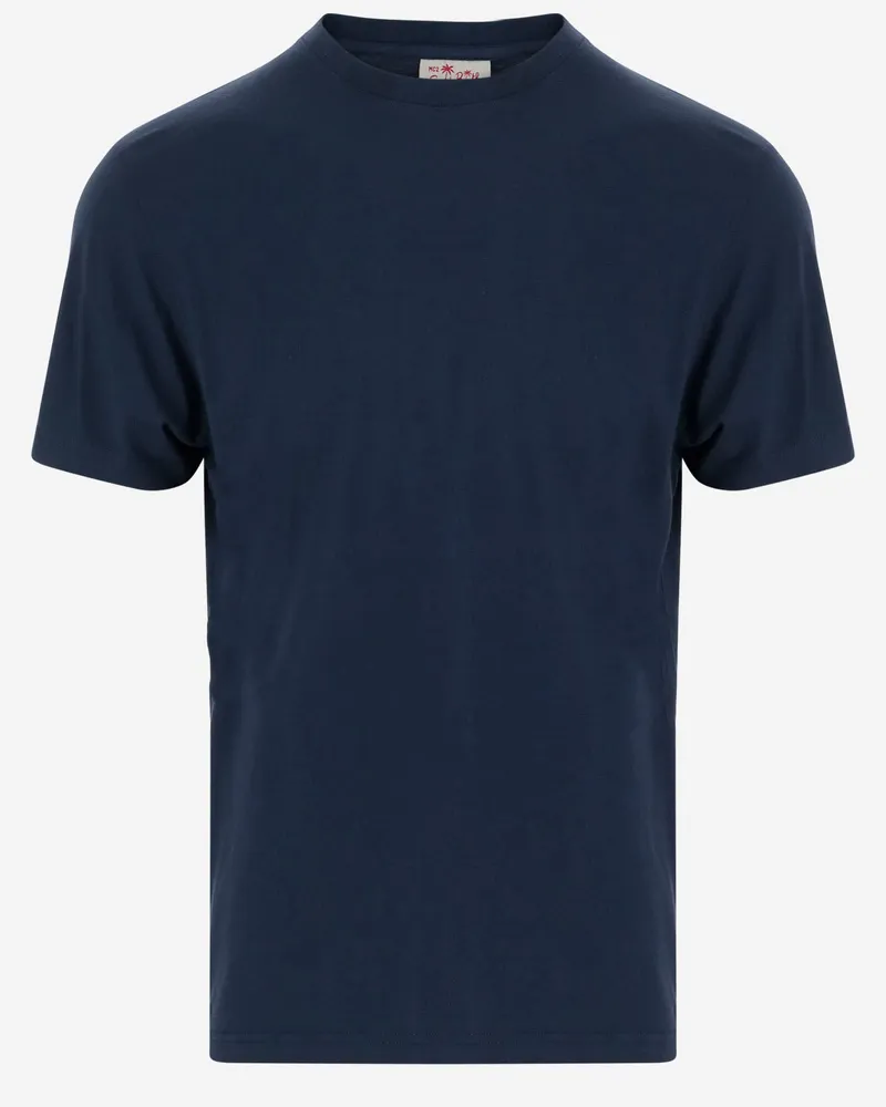 MC2 Saint Barth Cotton T -Shirt Blue