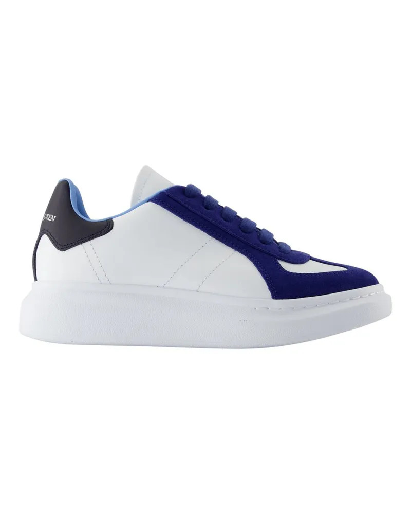 Alexander McQueen Übergroße Turnschuhe Alexander MC Queen Leder Weiß White
