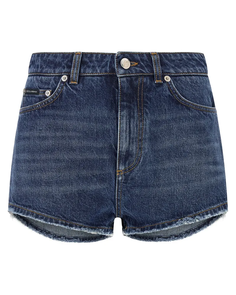 Dolce & Gabbana Logo -Plattenshorts Blue
