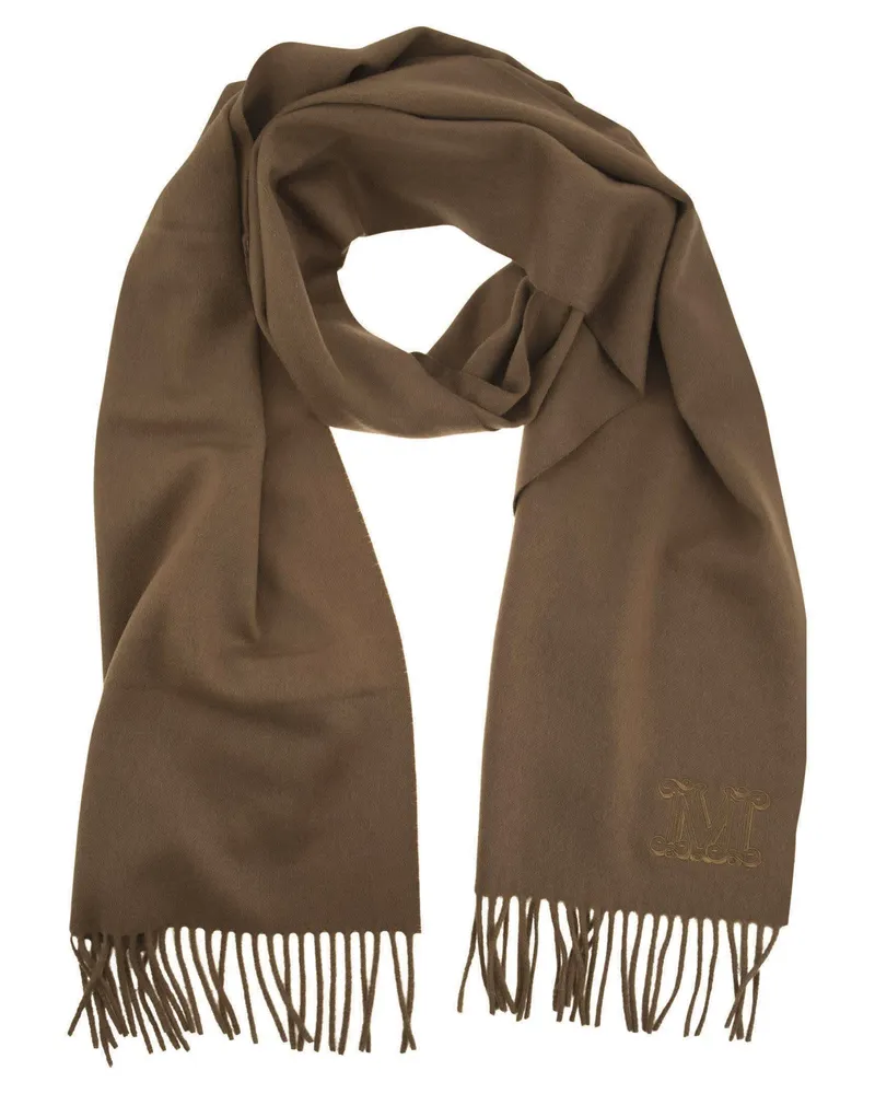 Max Mara Wsdalia Cashmere Schal Brown