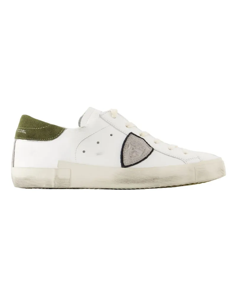 Philippe Model PRSX LOW Sneakers  Leder Weiß White