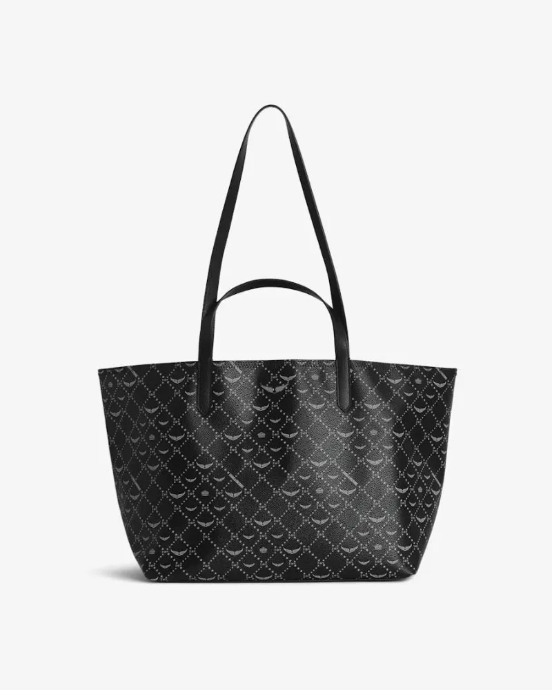 Zadig & Voltaire Z Shopper Xl Monogramm Black