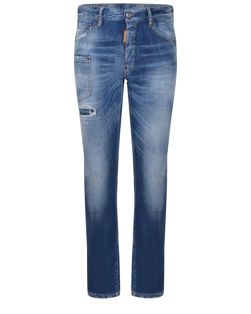 Dsquared2 cooler Kerl' Jeans aus Stretch Jeans Denim