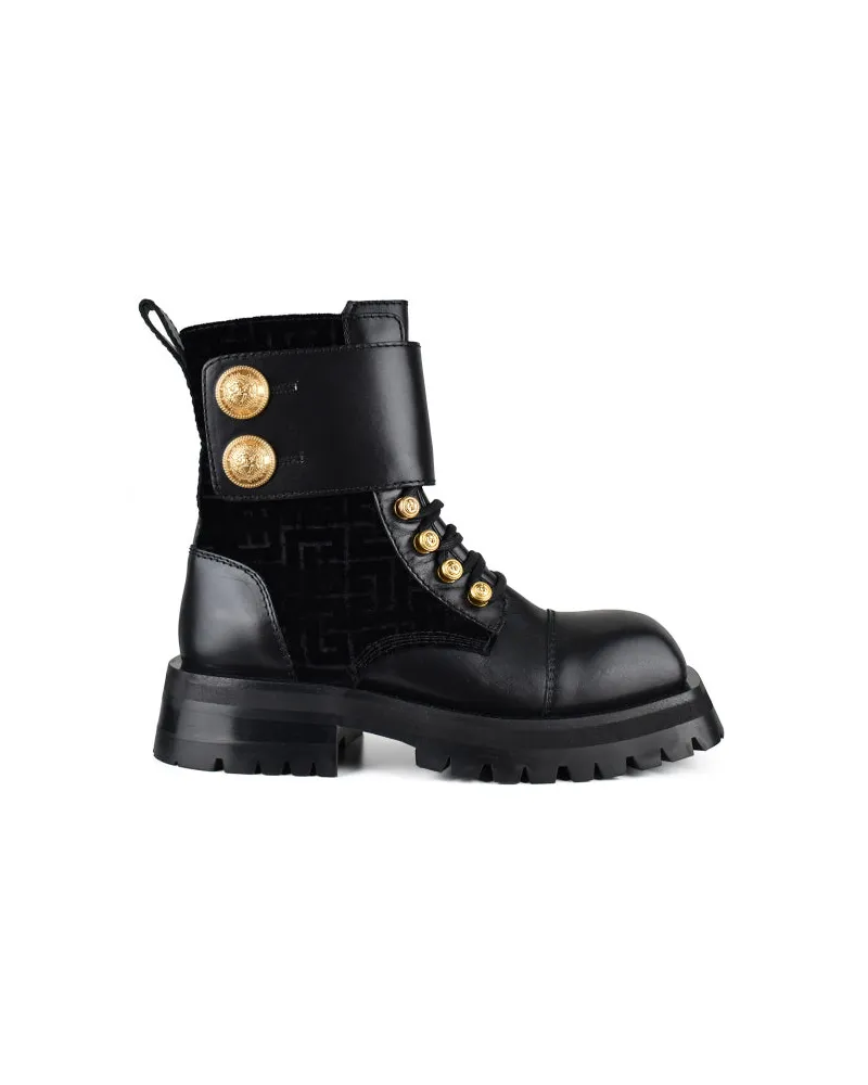 Balmain Ranger Army Stiefel Black