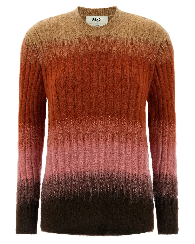 Fendi Vanite Strickpullover Multicolor