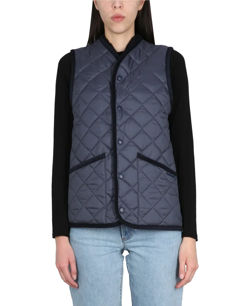 Lavenham Nylon Weste Blue