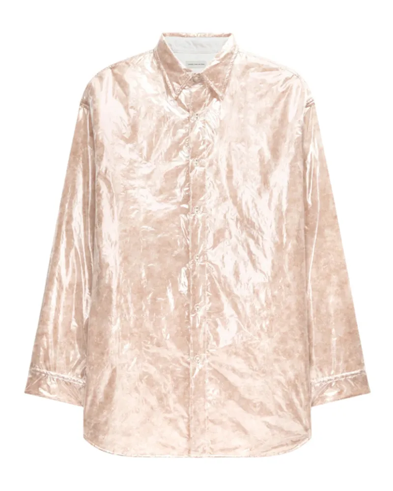 Dries van Noten Trocknen van Note Camicia a sbuffo Transparent