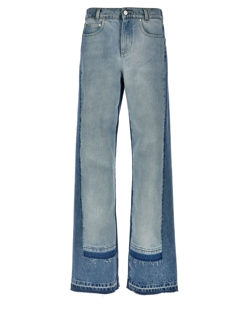 Stella McCartney geschichtete Jeans Light
