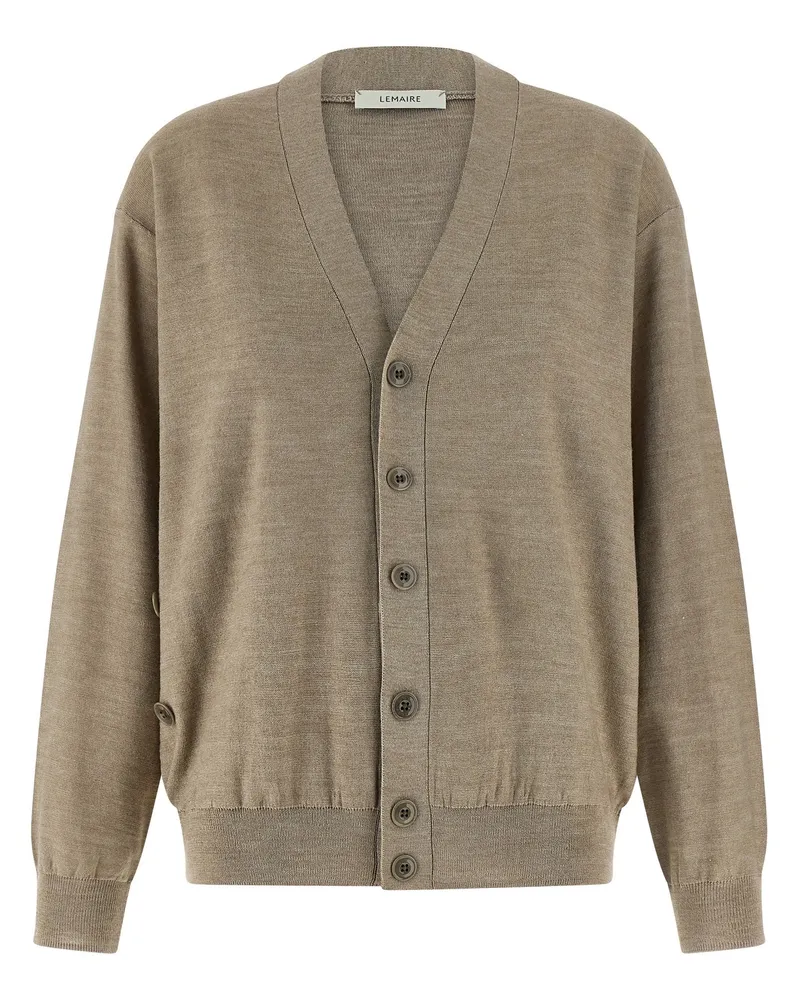 Christophe Lemaire Cardigan „Relaxed Twisted Beige
