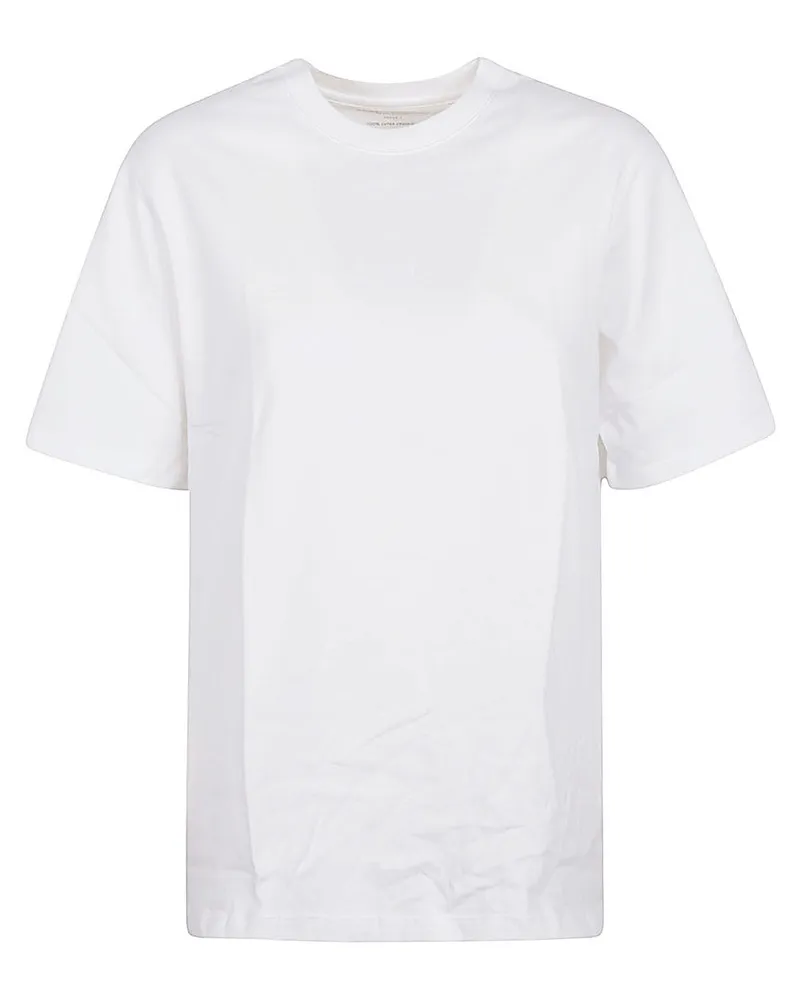 Majestic Majestätisches Bio -Baumwoll -T -Shirt White
