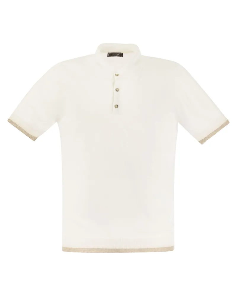 Peserico Leinen- und Wattestäbejersey White