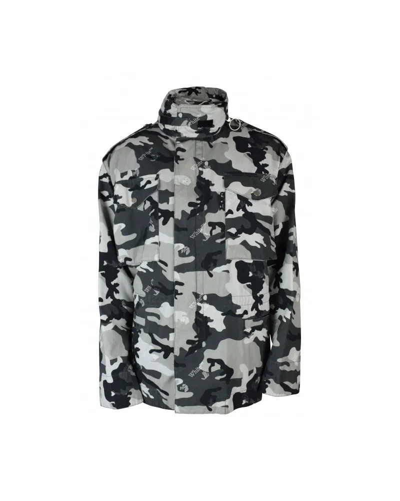 OFF-WHITE Aus weißer Jacke Grey