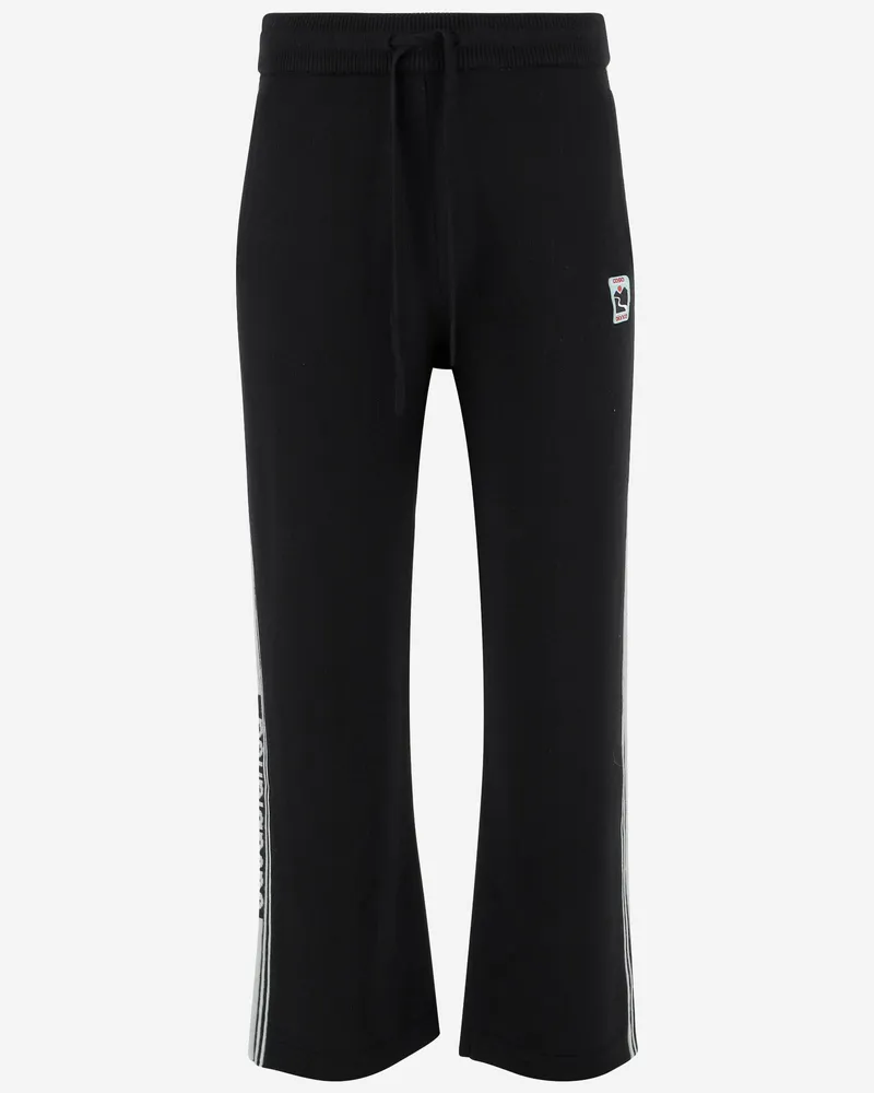 Casablanca Paris Merino Wollhosen Black