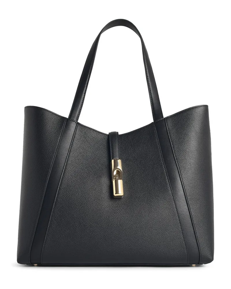 Furla Schwarze Lear-Tasche „Shopping Goccia“ von Black