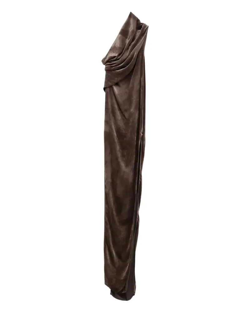 Rick Owens ein schulterdrapiertes Kleid 78