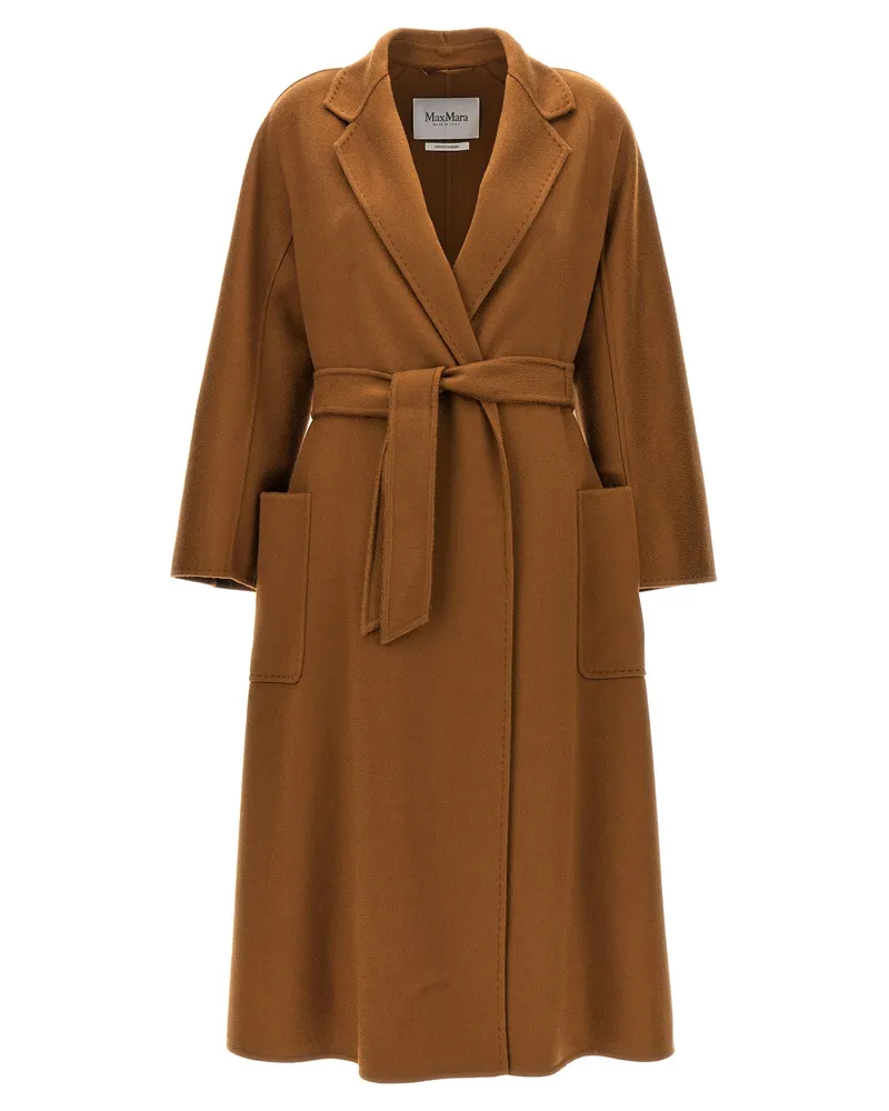Max Mara Ludmilla Icon Mantel' Mantel Brown