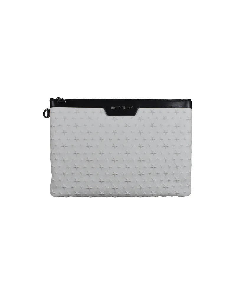 Jimmy Choo Derek Clutch -Tasche White