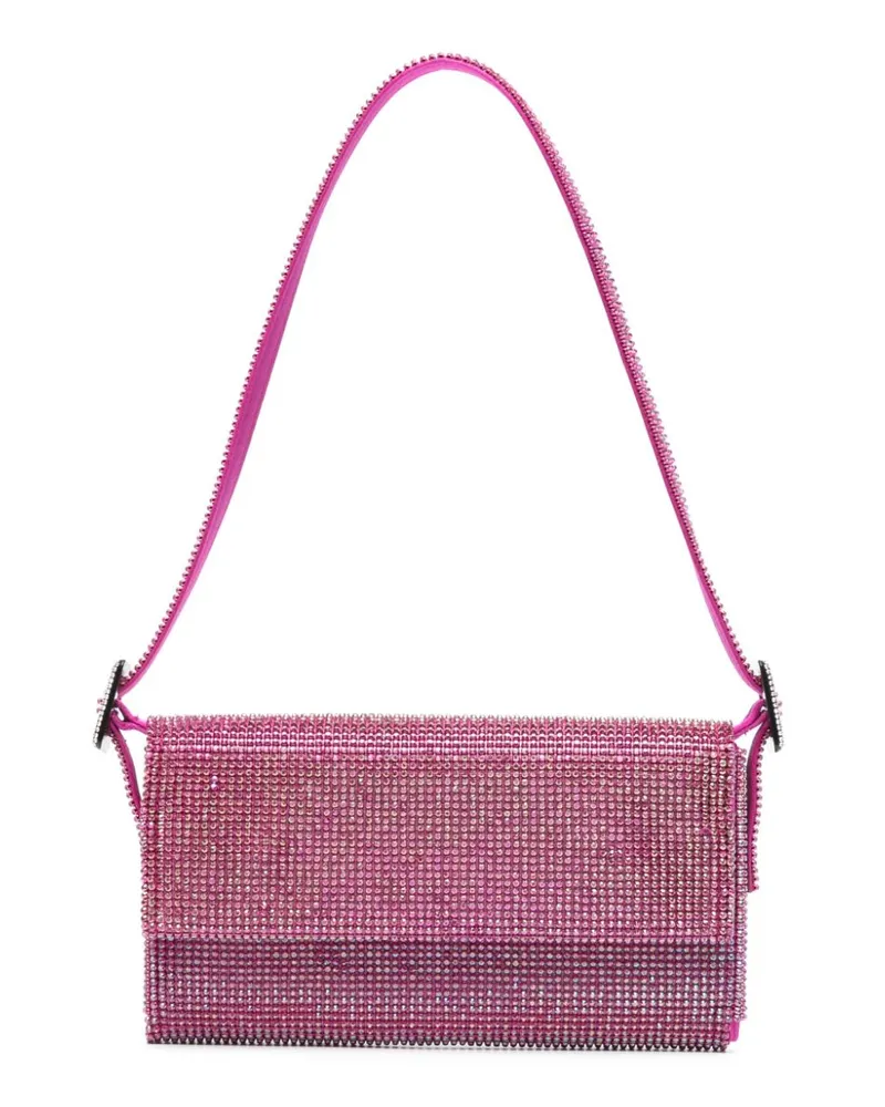Benedetta Bruzziches Vittissima La Petite Crystal Zauberte Kupplungsbeutel Fuchsie