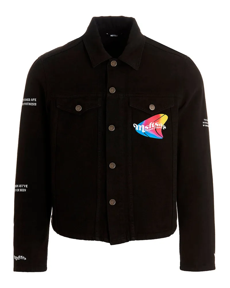 MSFTSrep Logo -Jeansjacke Black