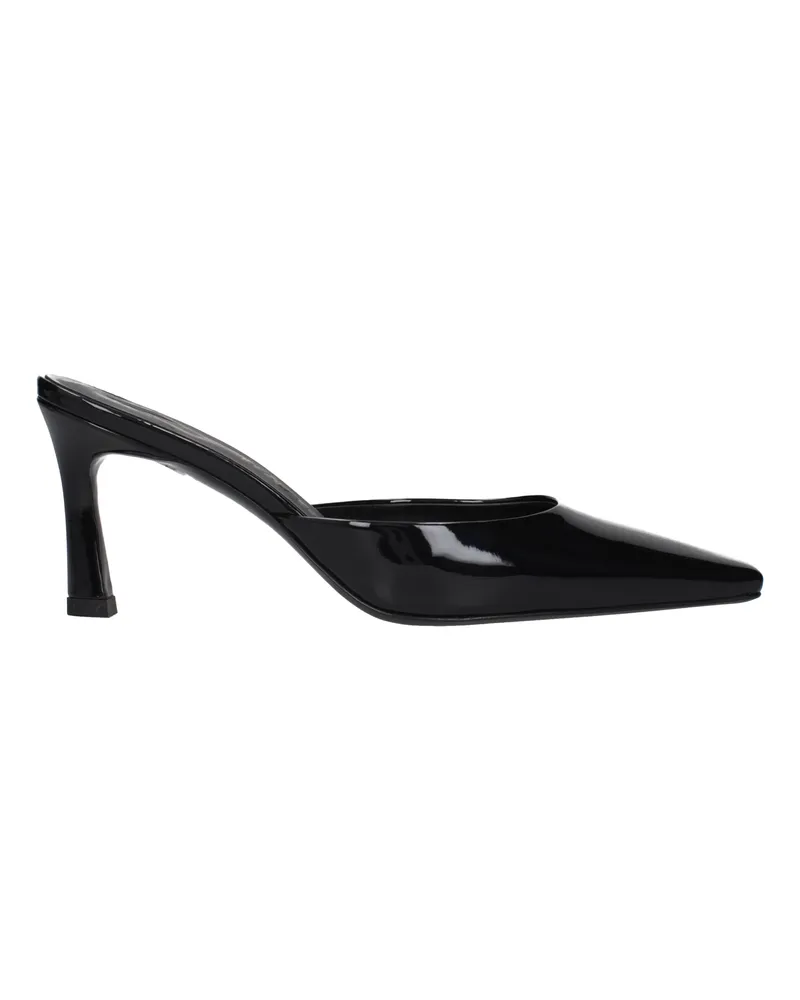 ATTICO Die Attico Juno Damens Sandalen Lack Schwarz -