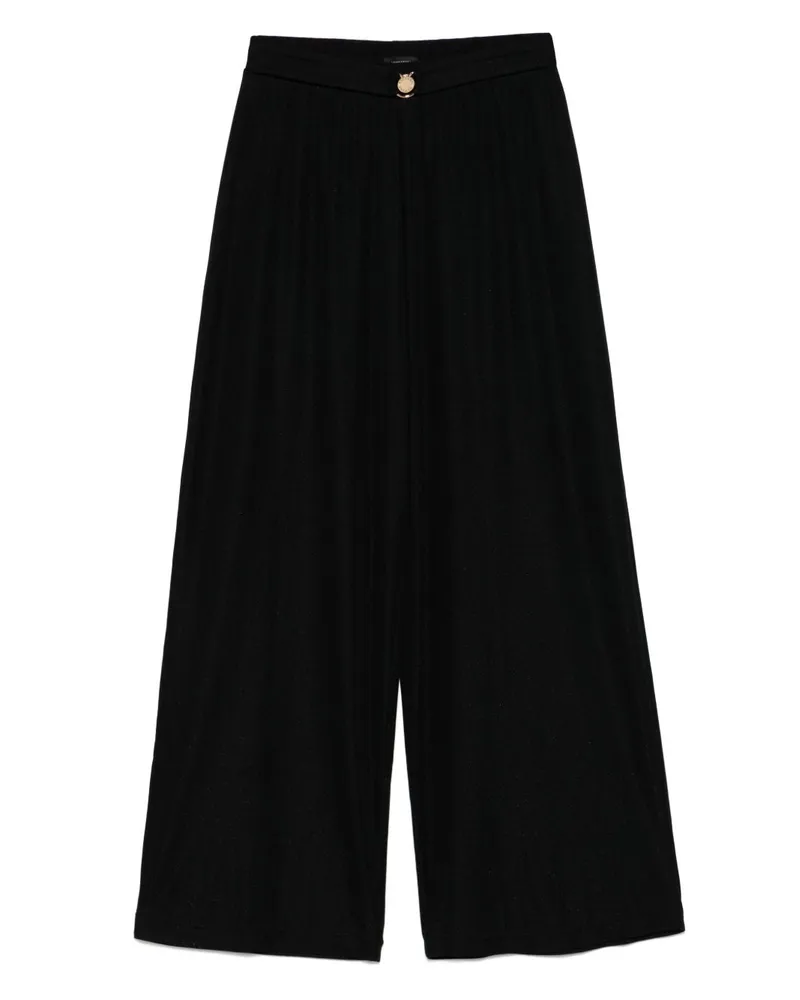 Emporio Armani Wide Bein Hosen Black