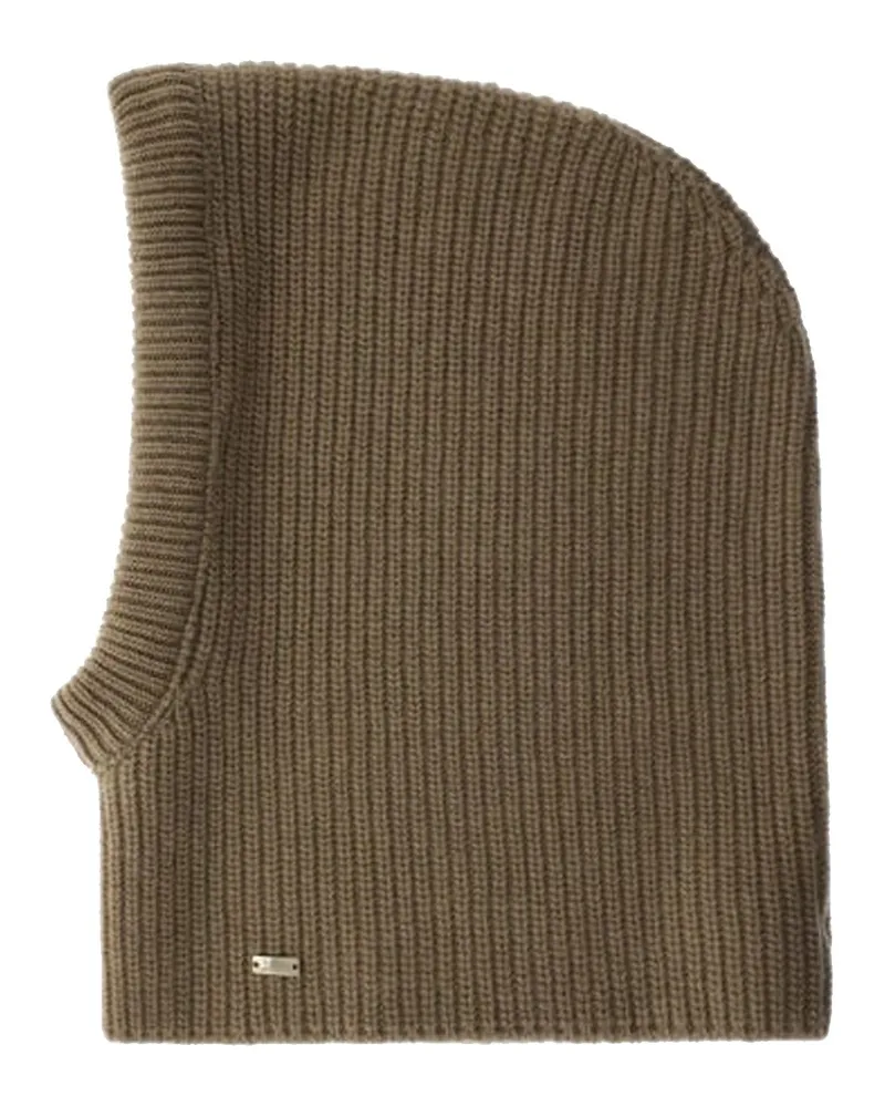 Herno Herno Sturmhaube aus Wolle Brown