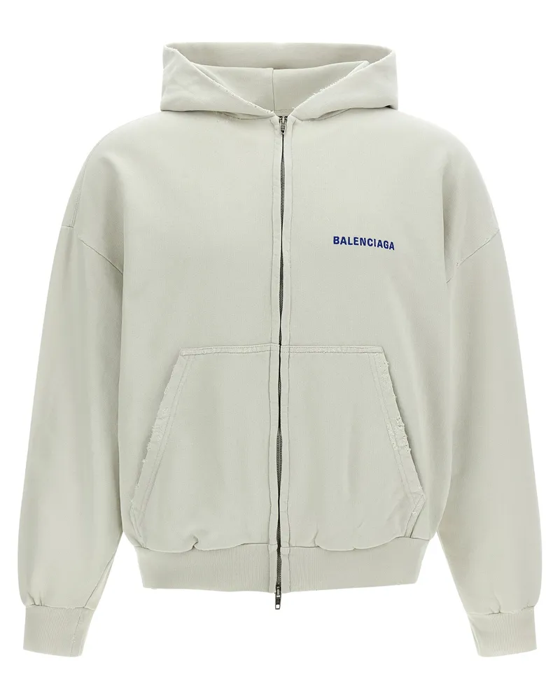 Balenciaga Balenciaga Back“ Kapuzenpullover Beige